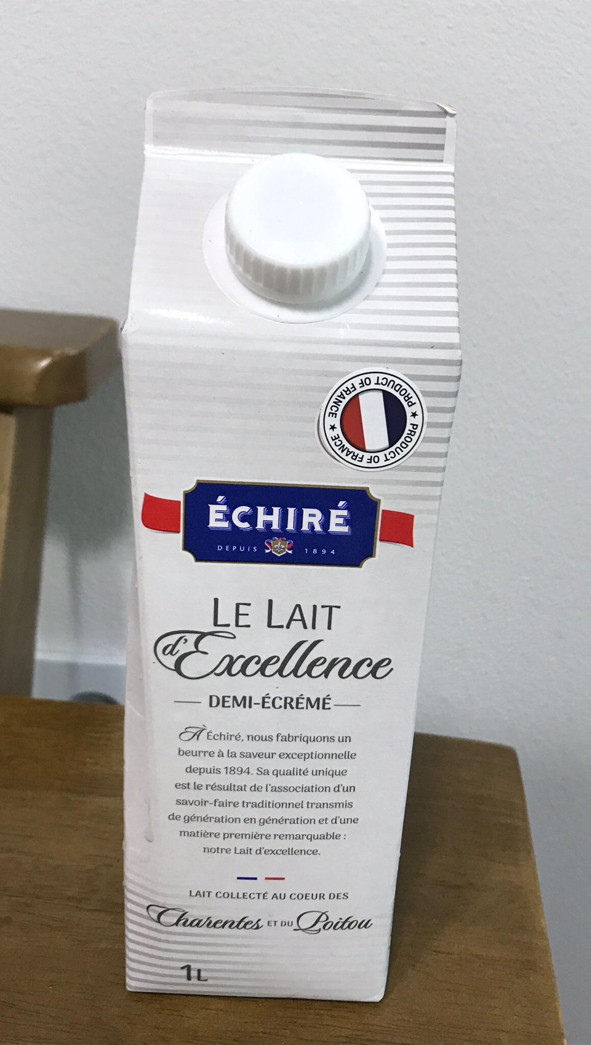 에쉬레 멸균우유 포장지