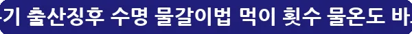해마 키우기 출산징후 수명 물갈이법 먹이 횟수 물온도_13