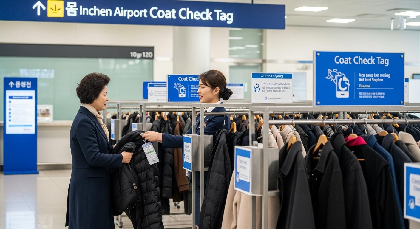 인천공항 외투보관 서비스