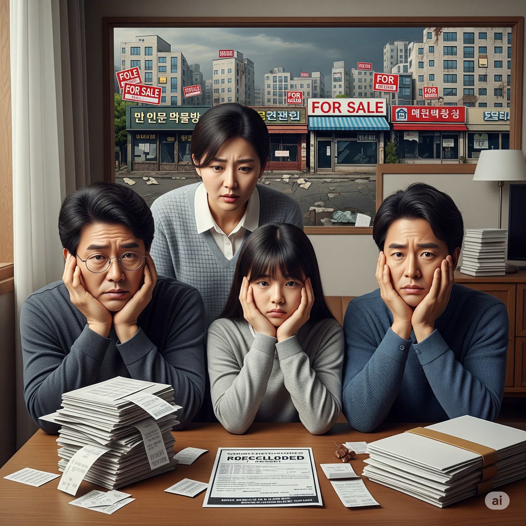 가계 부채와 부동산 시장의 관계 분석 이미지