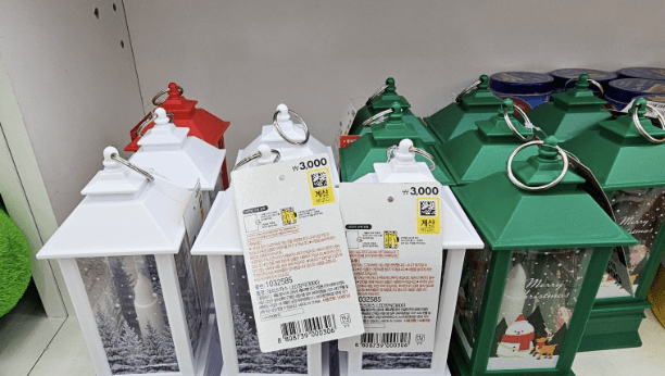 다이소 크리스마스