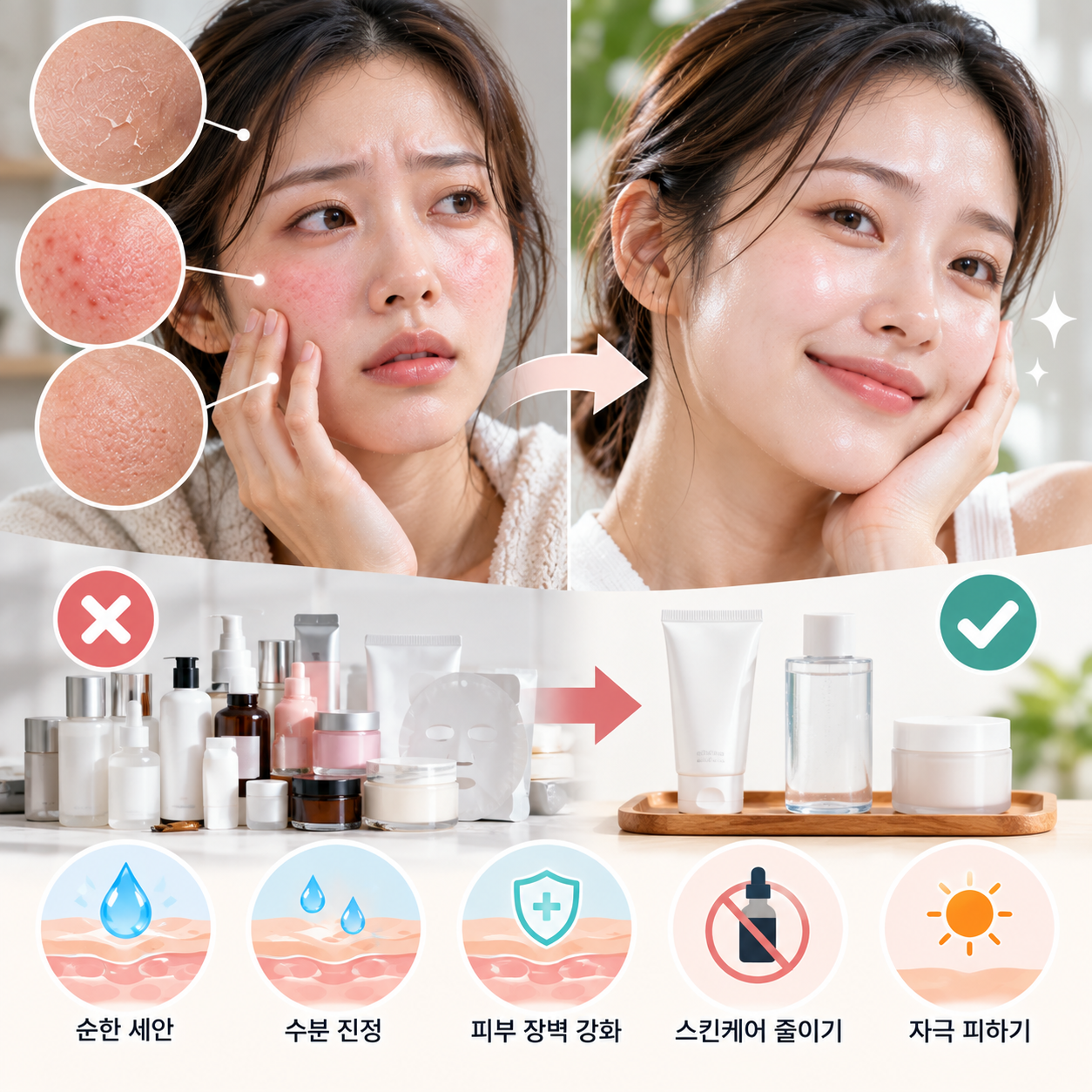 피부 컨디션 떨어졌을 때 관리법