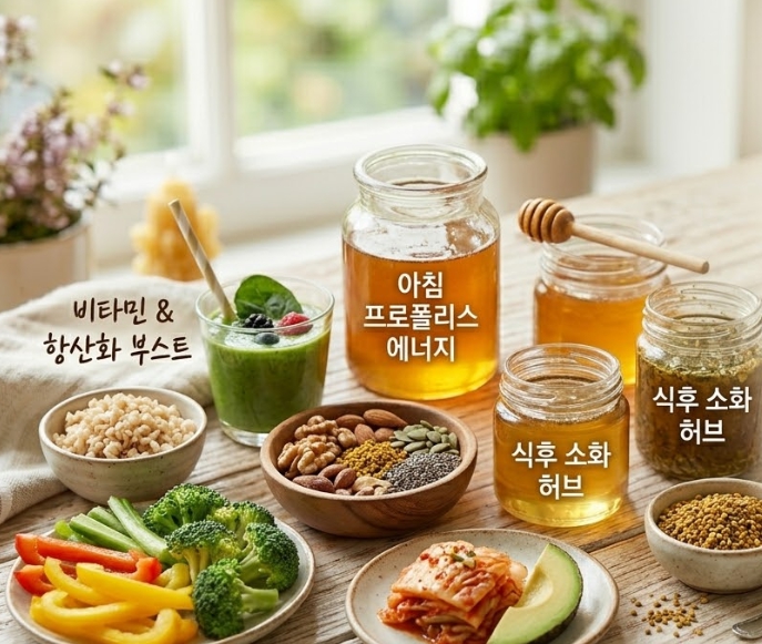 하루 면역력 식단 루틴 만들기와 건강한 식습관 음식