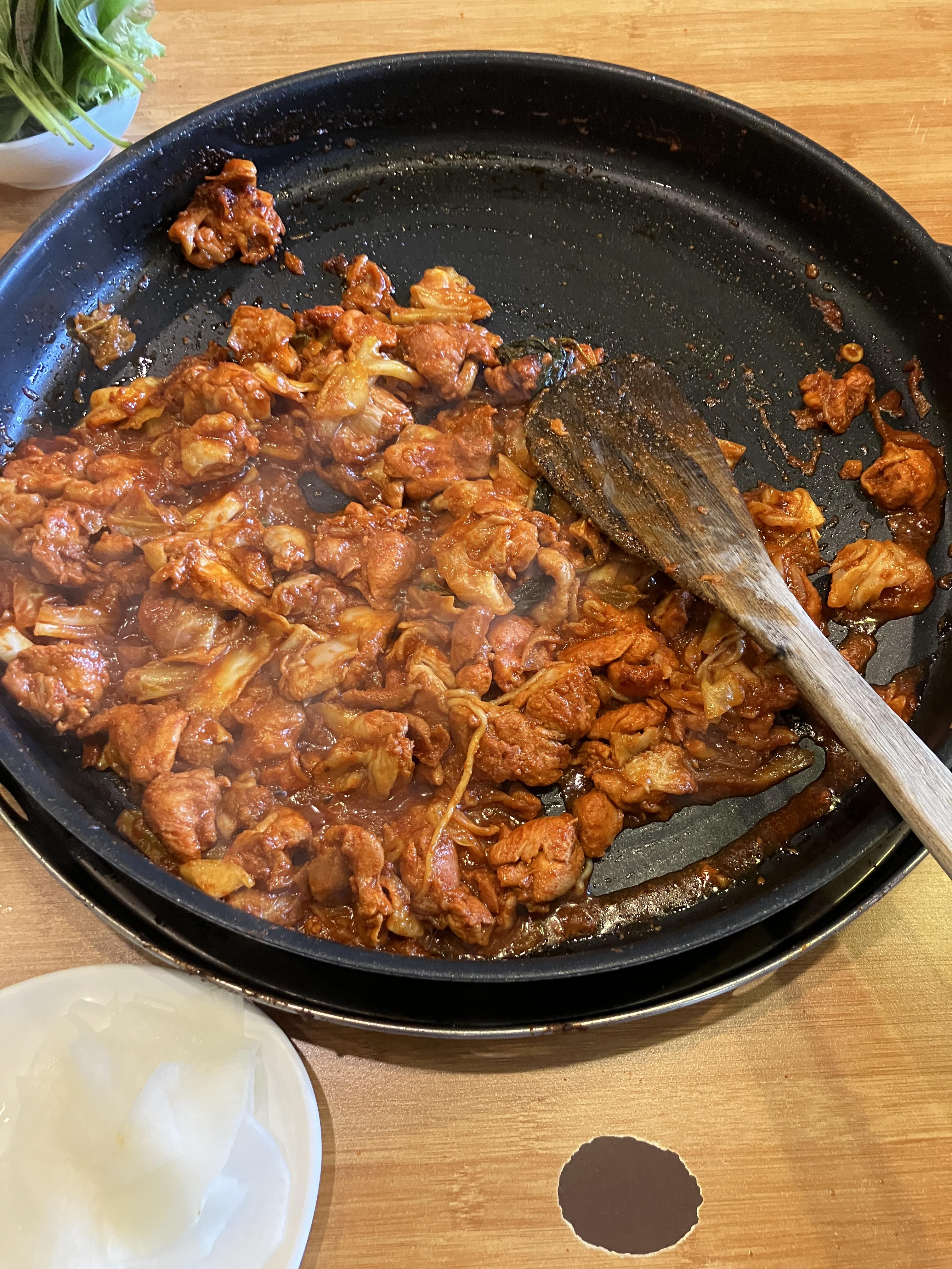 철판닭갈비