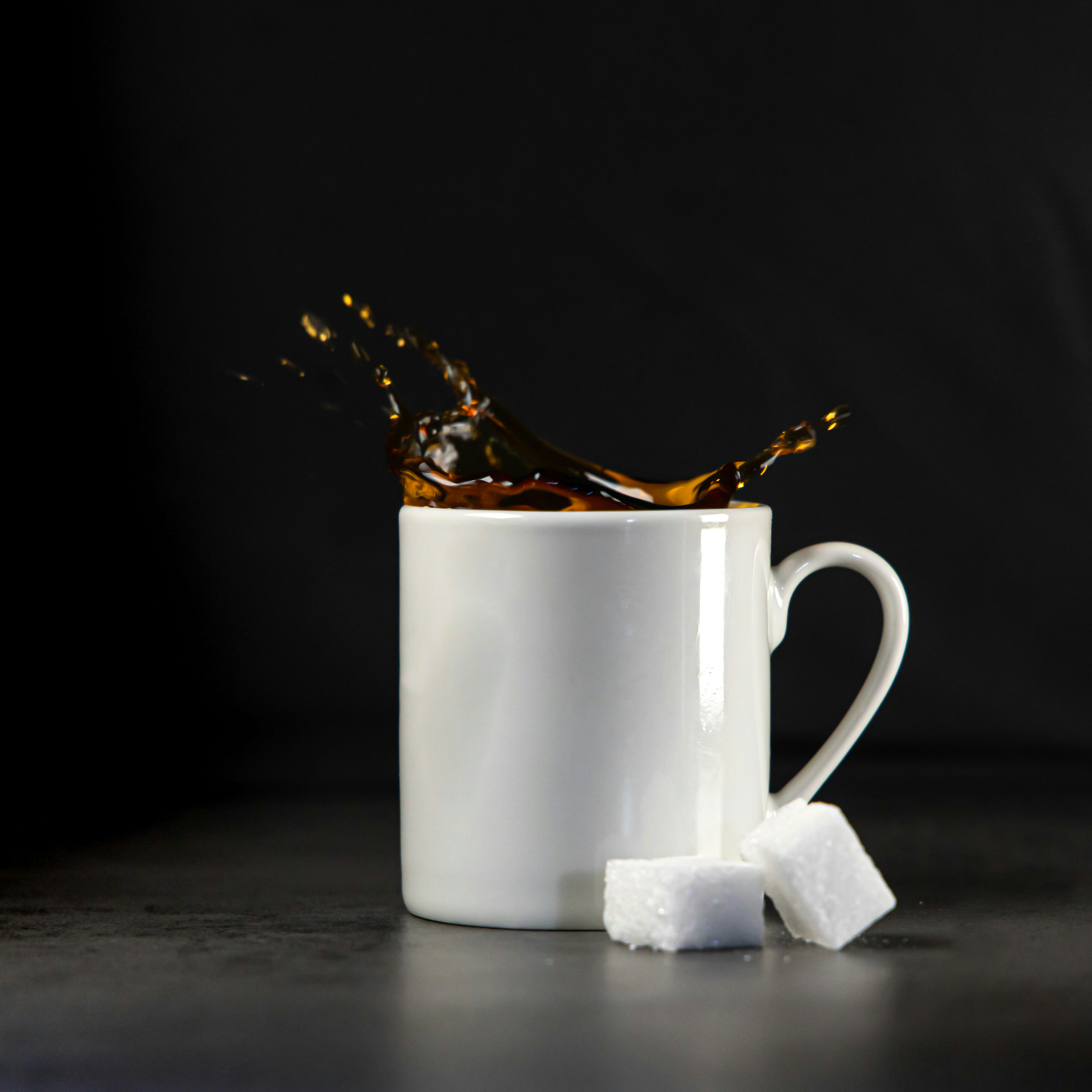 coffee with sugar