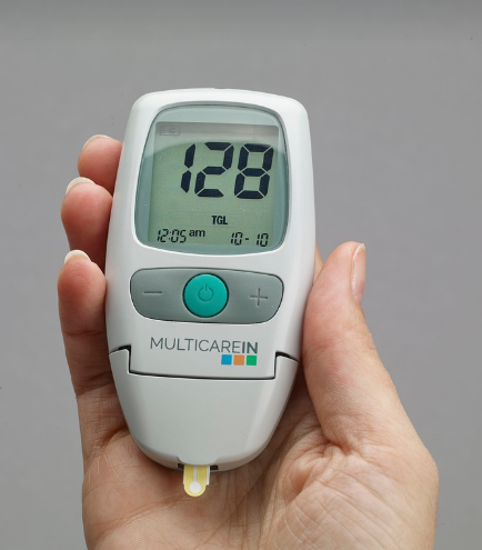 당뇨측정기의 모습