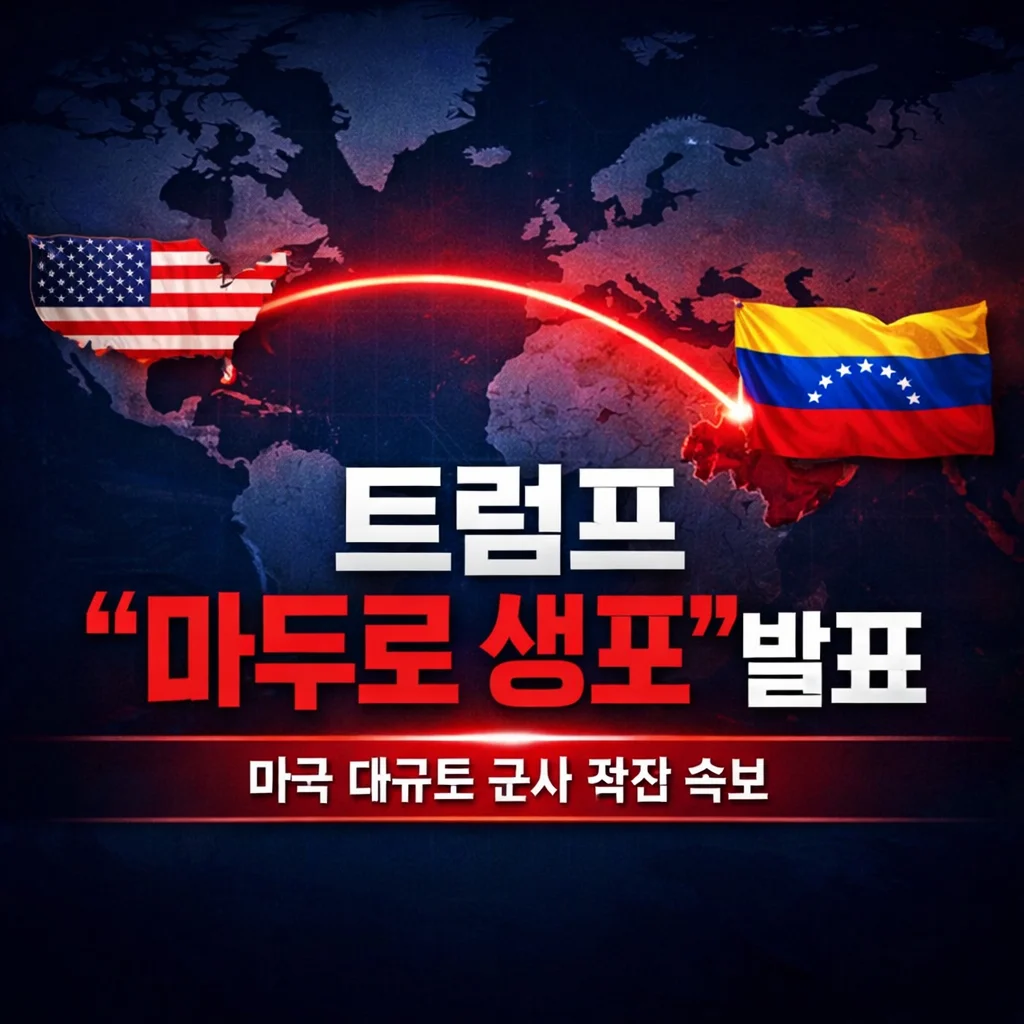 마두로 생포, 비행기로 베네수엘라 밖으로 이송 발표