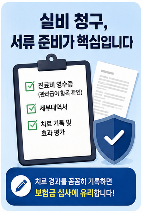 도수치료 4만원! 7월 1일부터 적용되는 '관리급여' 및 '실비청구' 완벽 가이드(2026)