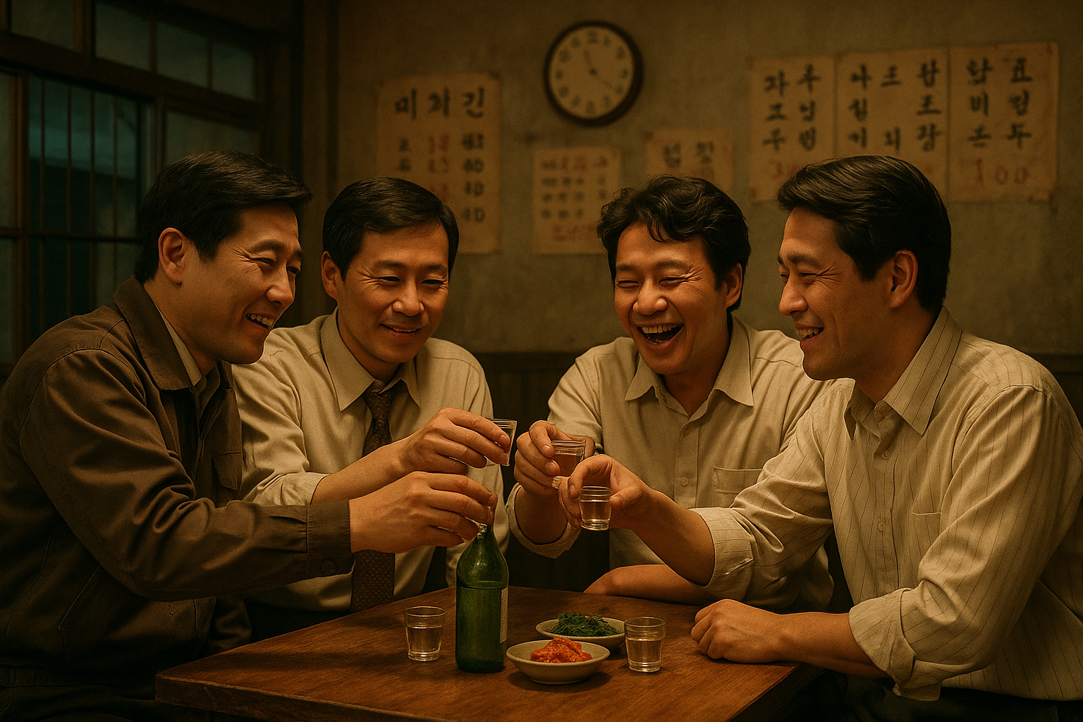 퇴근 후 소주 한잔