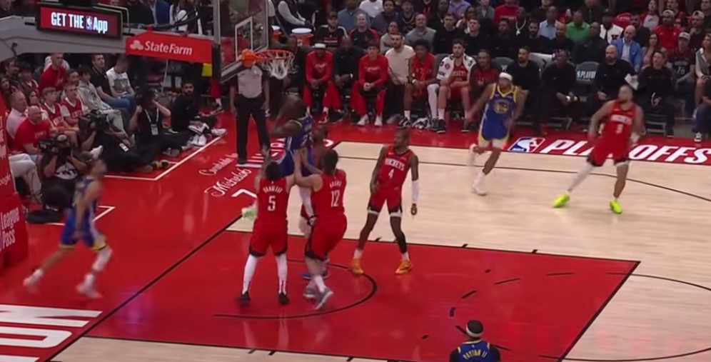 NBA 플레이오프 1차전 골든스테이트 vs 휴스톤 로케츠