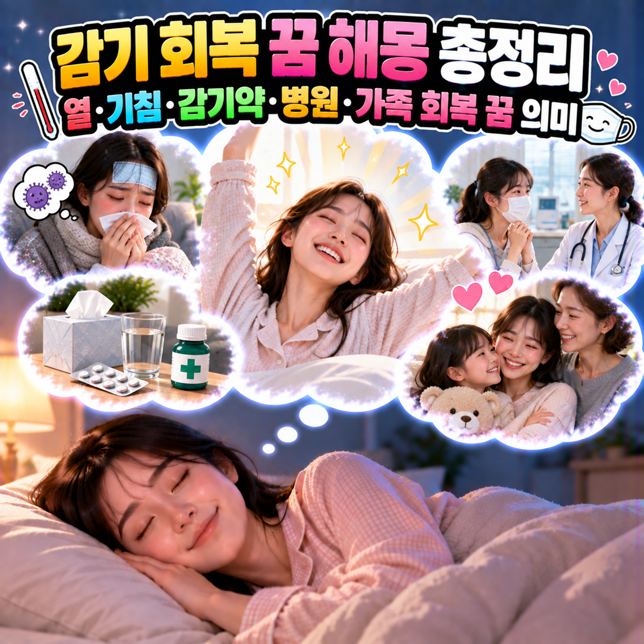 감기 회복 꿈