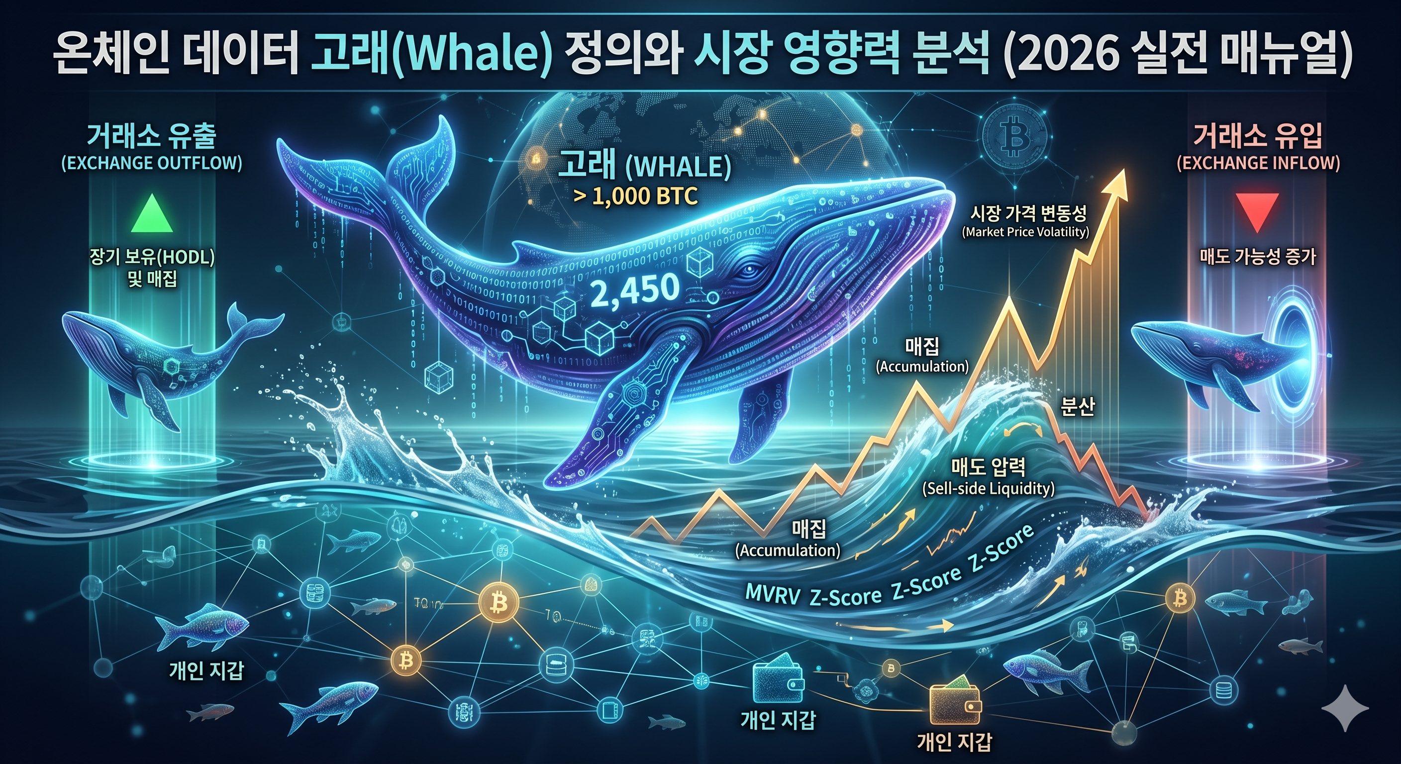 고래 지갑 점유율(Whale Dominance)