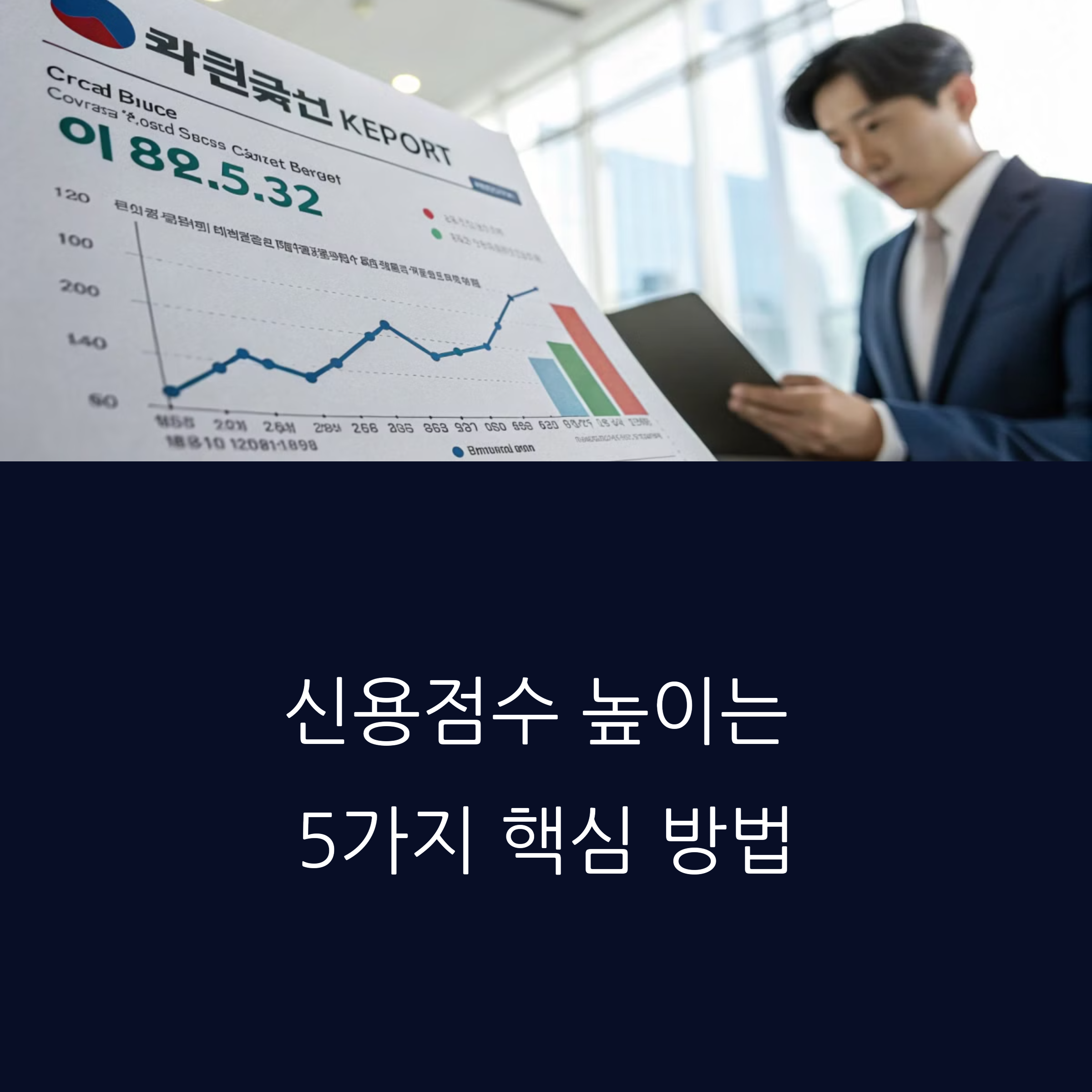신용점수 높이는 방법, 이렇게 하면 쑥쑥 올라갑니다!