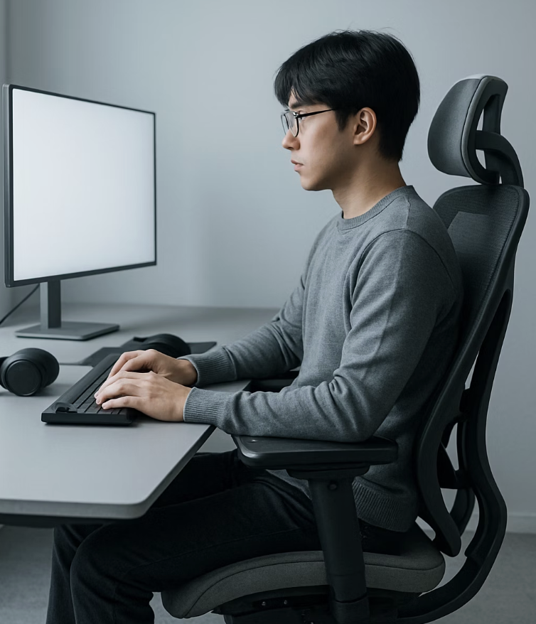 가장 중요한 기초, 편안한 책상과 의자