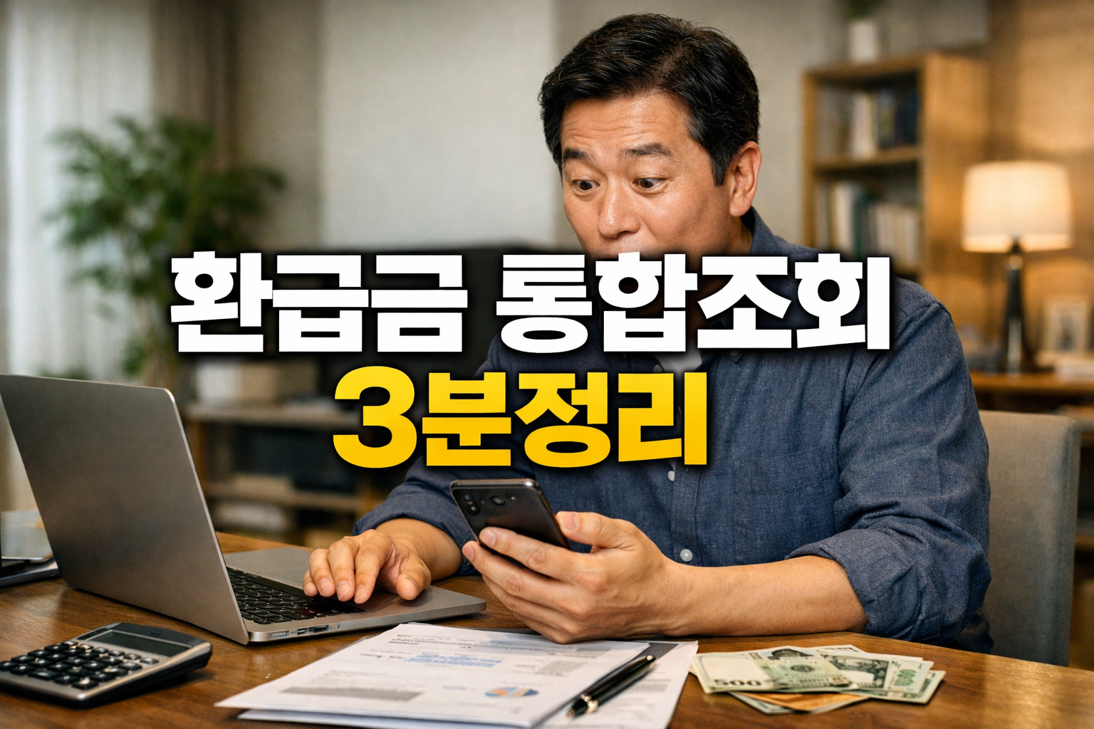 환급금 통합조회 3분 완벽 정리