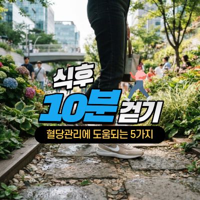 식후10분걷기