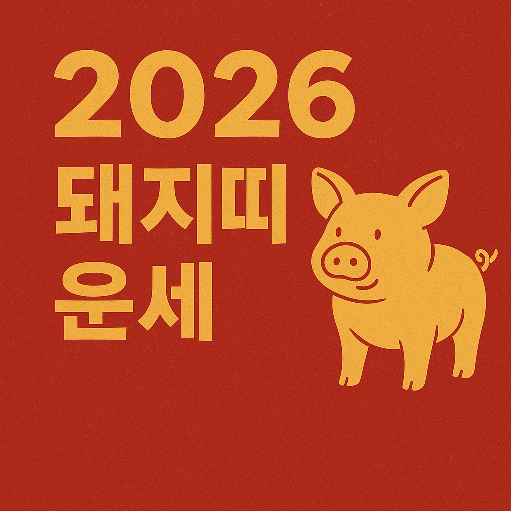 2026년 돼지띠 - 사진