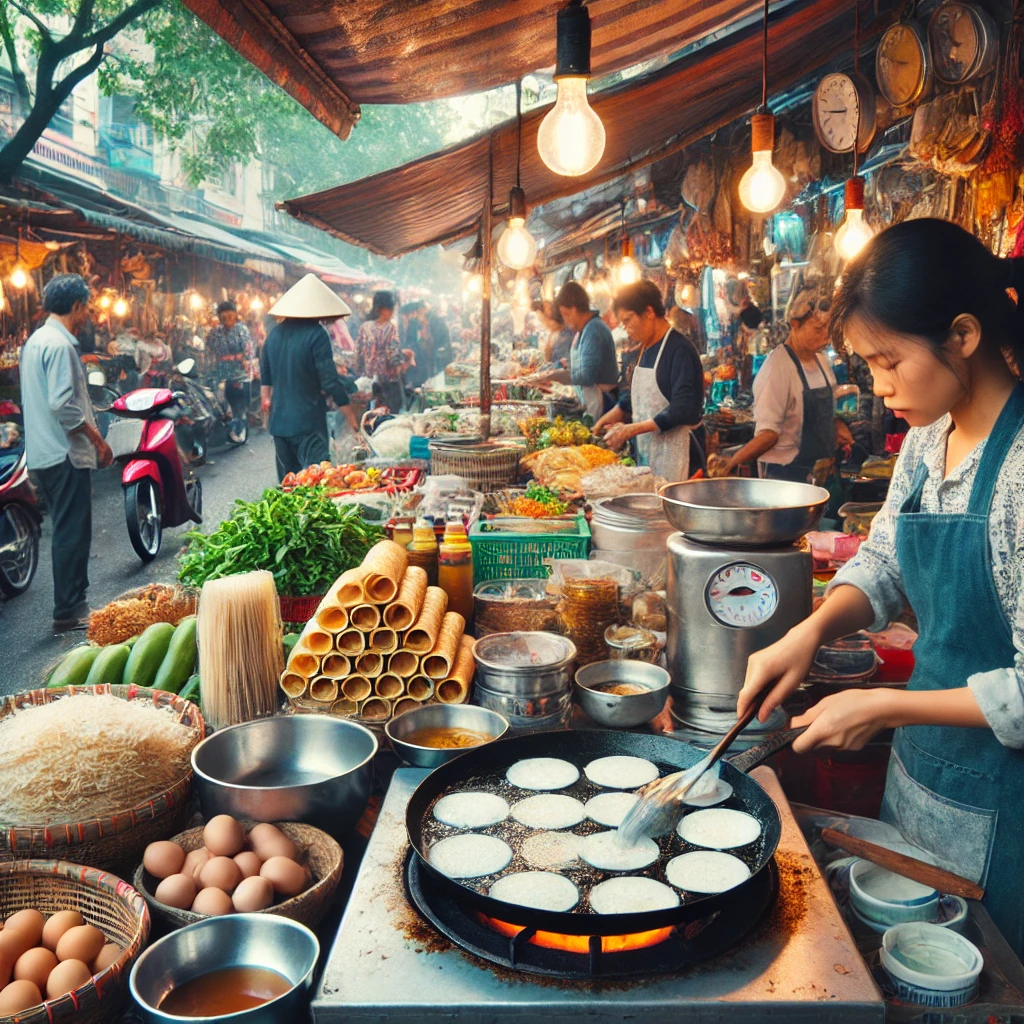 베트남 음식 반쎄오 관련 사진