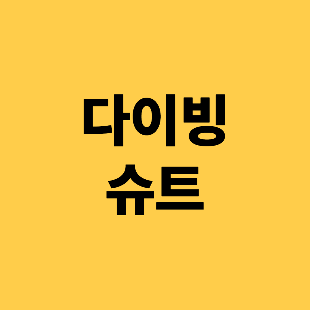 다이빙 슈트