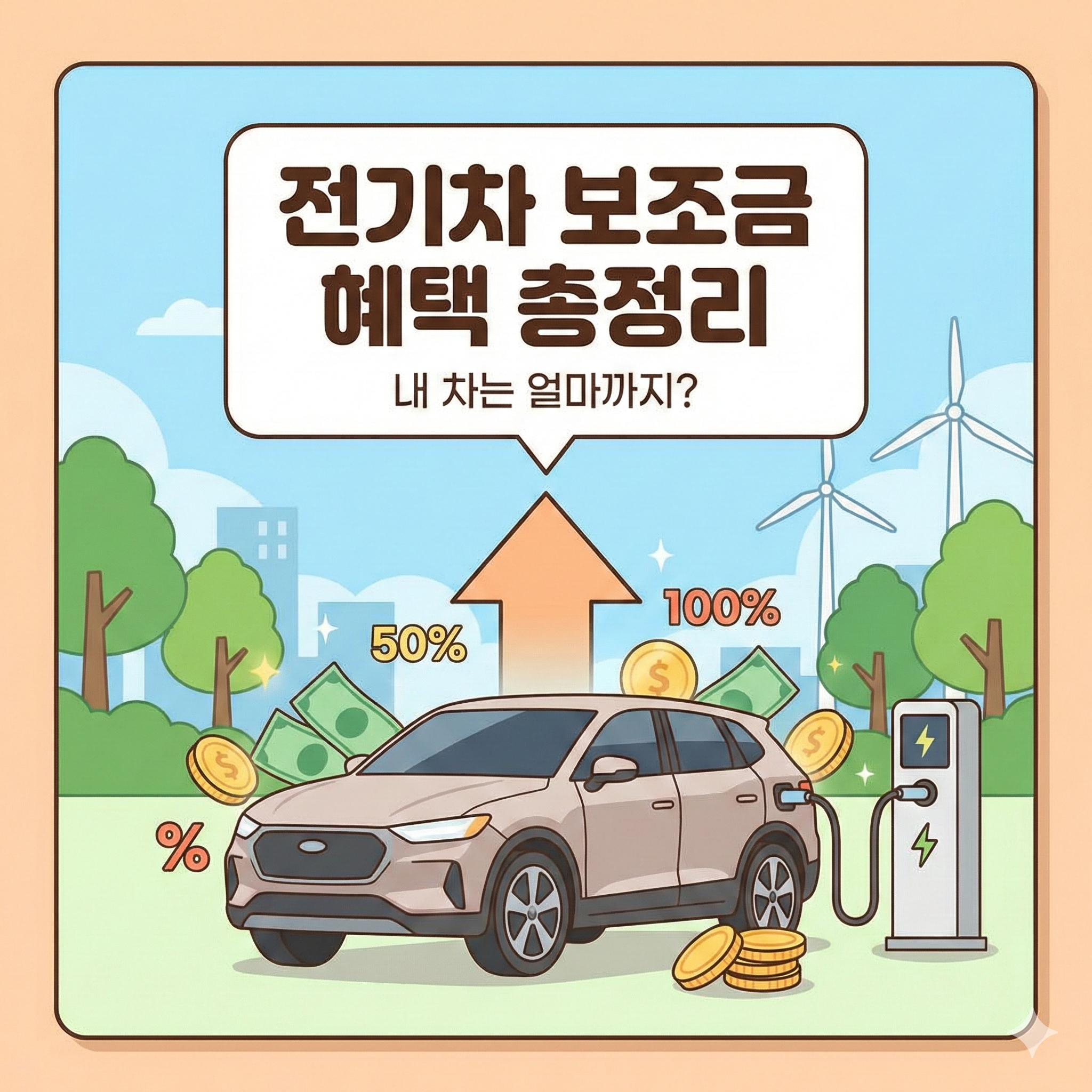 전기차 보조금 혜택 총정리: 내 차는 얼마까지 지원받을까?