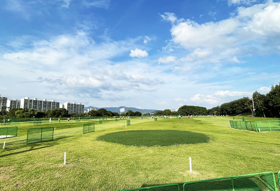 대구 수성파크골프장. 대구시 수성구 고모동 6-2 (수성패밀리파크 맞은편)