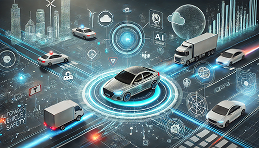 자율주행차 안전성 모식도 이미지