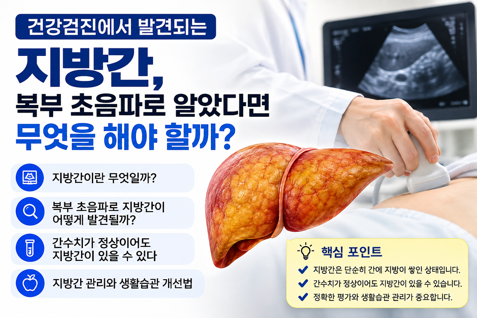 지방간 관리