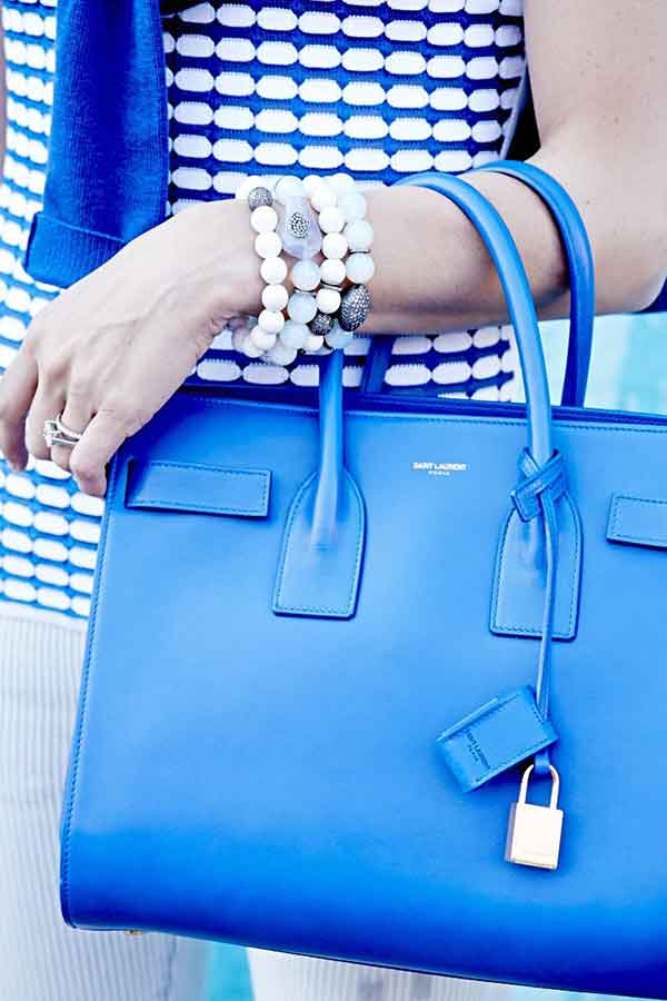 블루 여름 코디