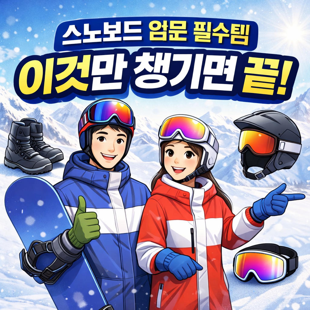 스노우보드 손가락 장갑 구매하러 가기