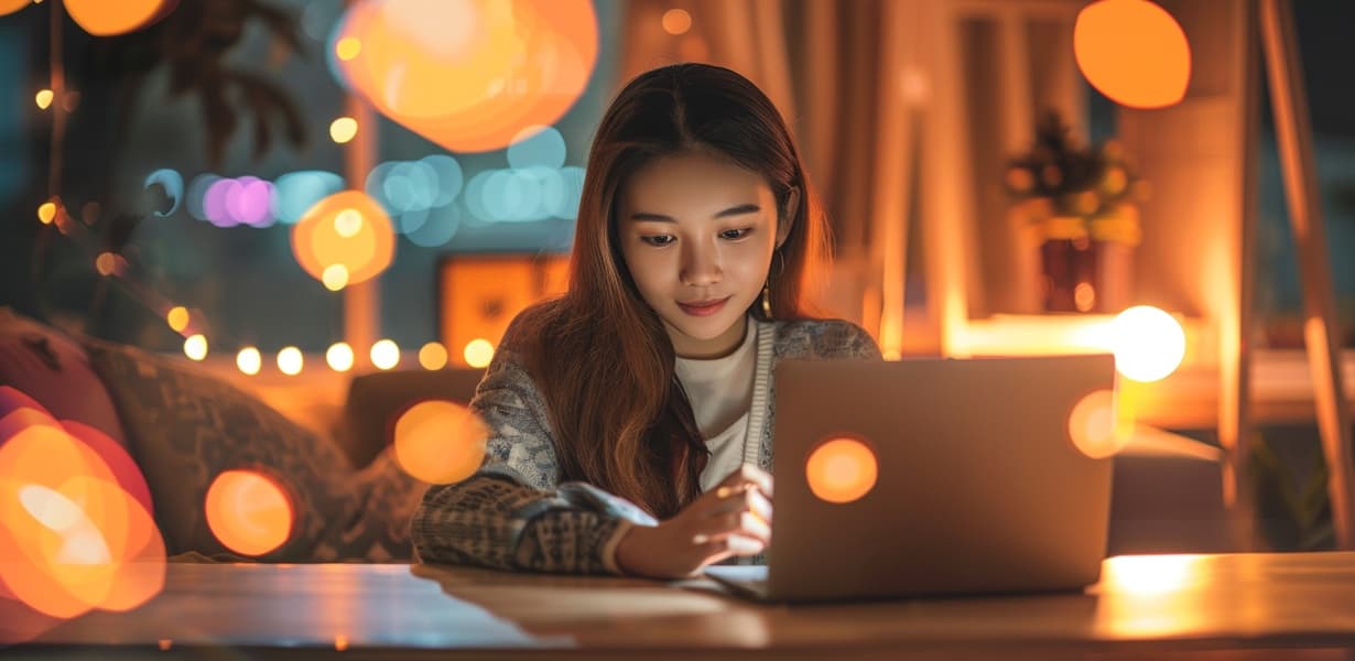 GPT를 활용해 블로그와 인스타그램 콘텐츠를 관리하는 프리랜서의 이미지