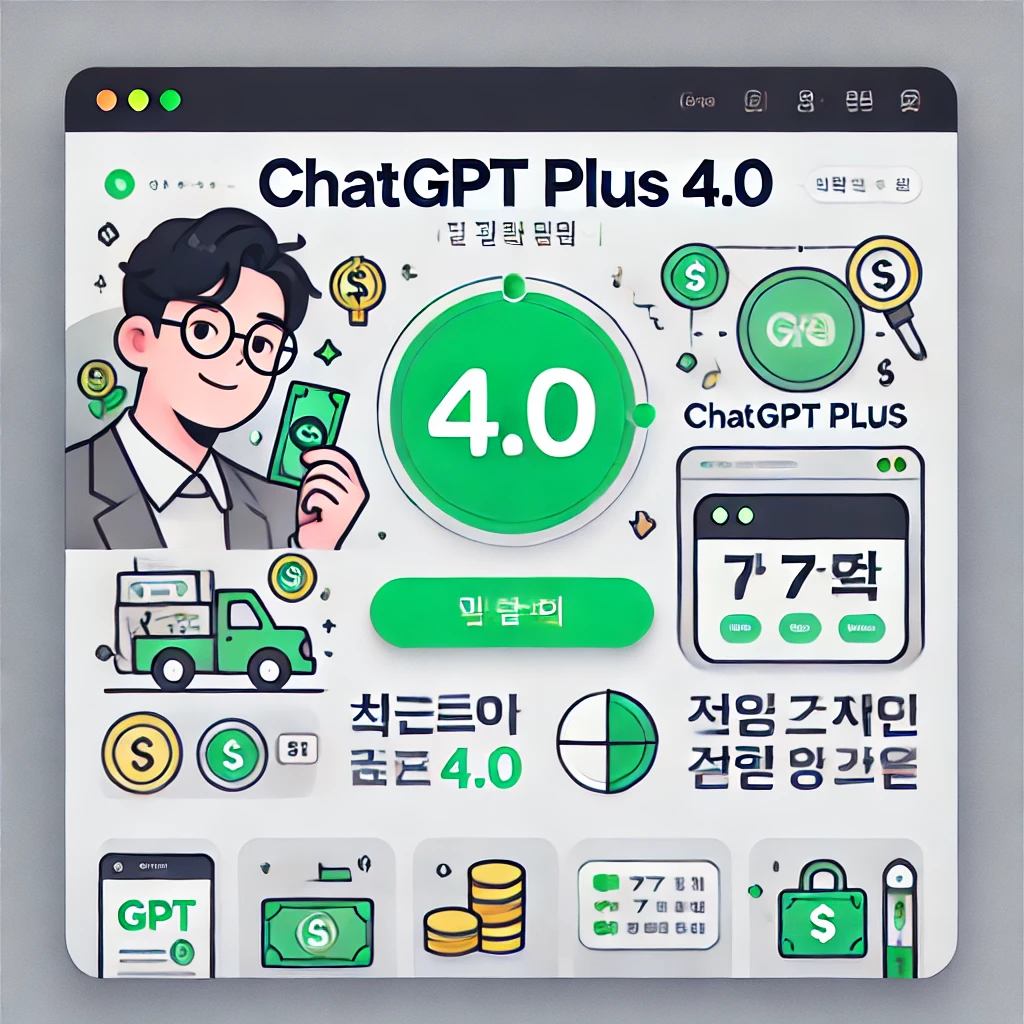 Chat GPT 4.0 겜스고에서 월 7천 원대로 사용하는 방법
