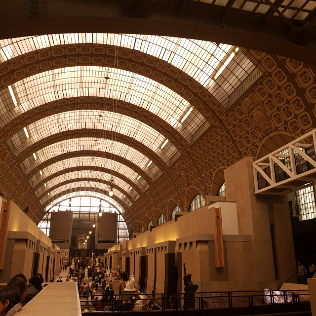 오르세 미술관 내부 전경