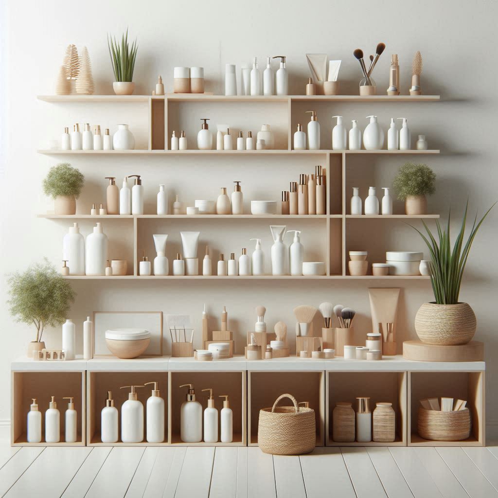 피부,체형관리 샵 배경