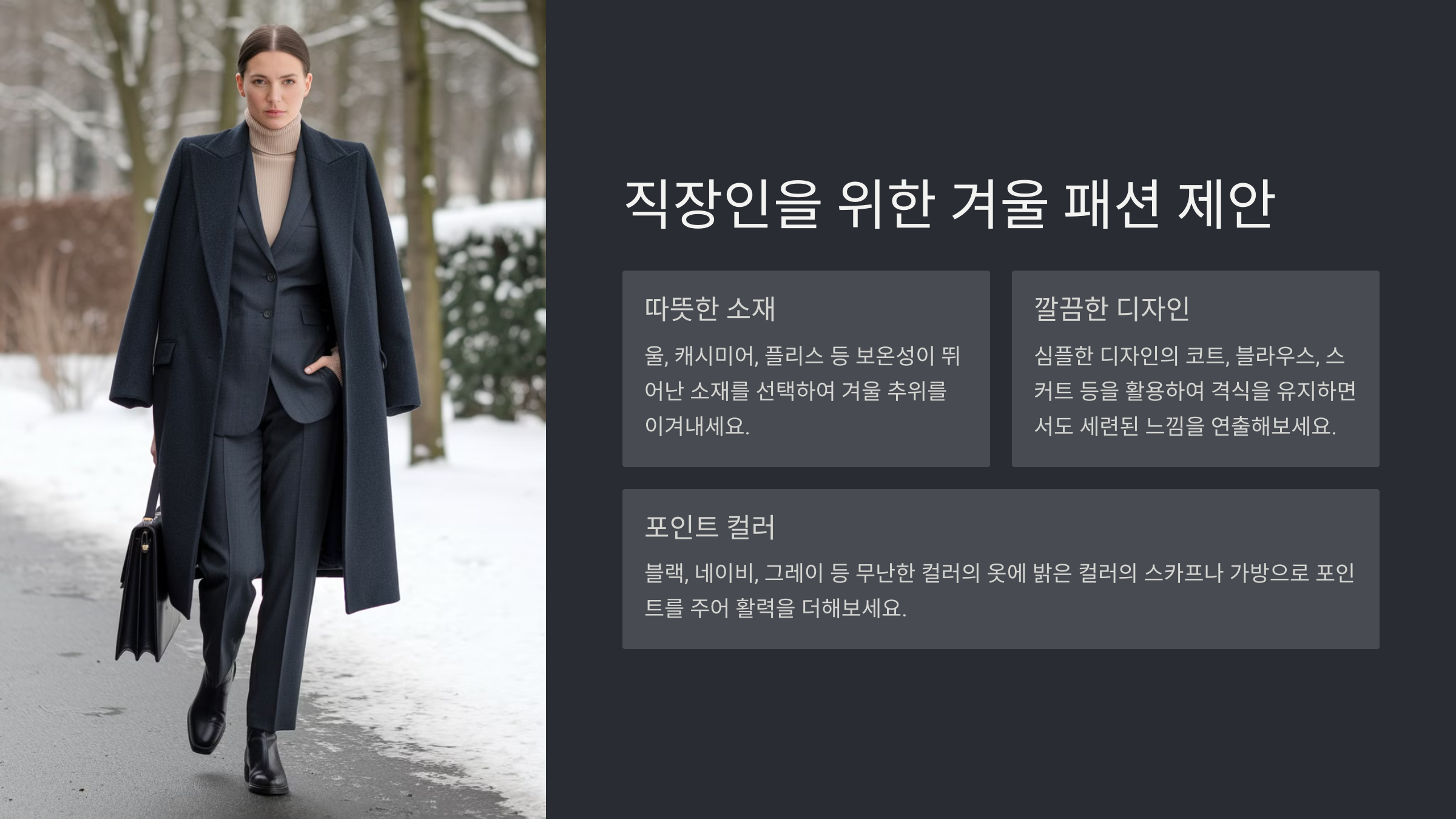 2월 옷차림 날씨별 가이드