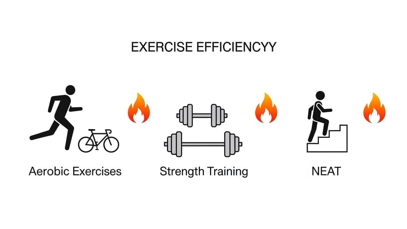 운동 효율: 무작정 뛰기보다 전략이 중요