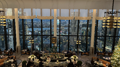 오사카 월도프 아스토리아 야경 사진