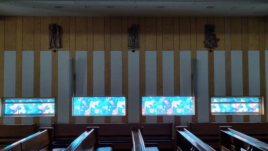 제주 연동성당 스테인드글라스, 십자가의 길