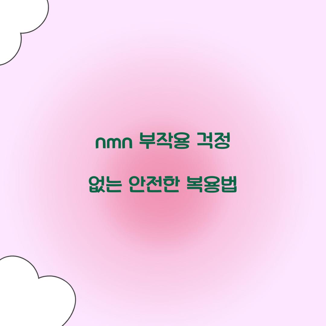 nmn 부작용