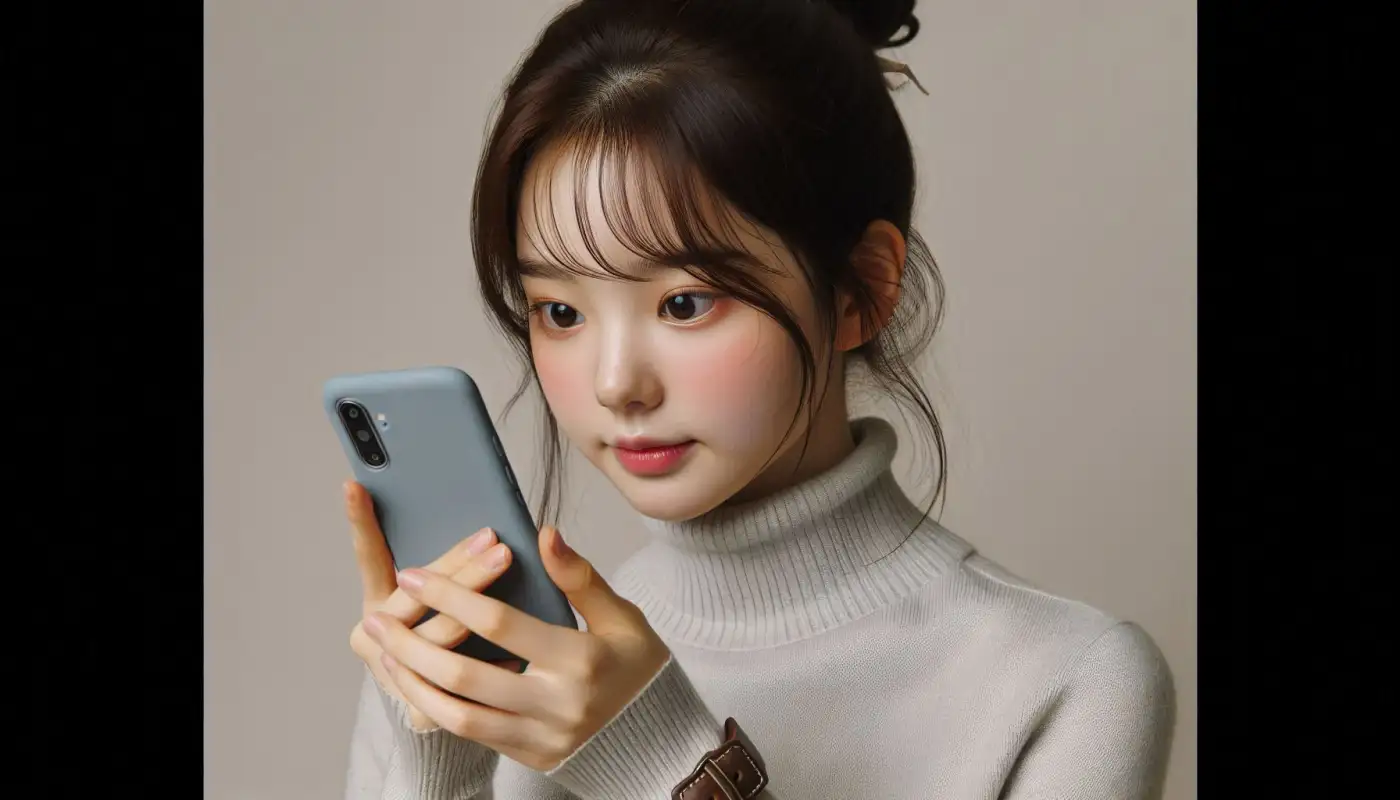 보이스피싱-당했을때-대처법을-알아보는-여성의-모습