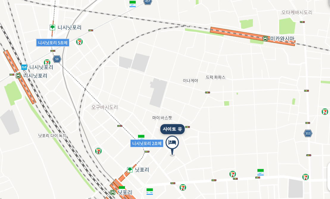 사이토 유 센토 지도