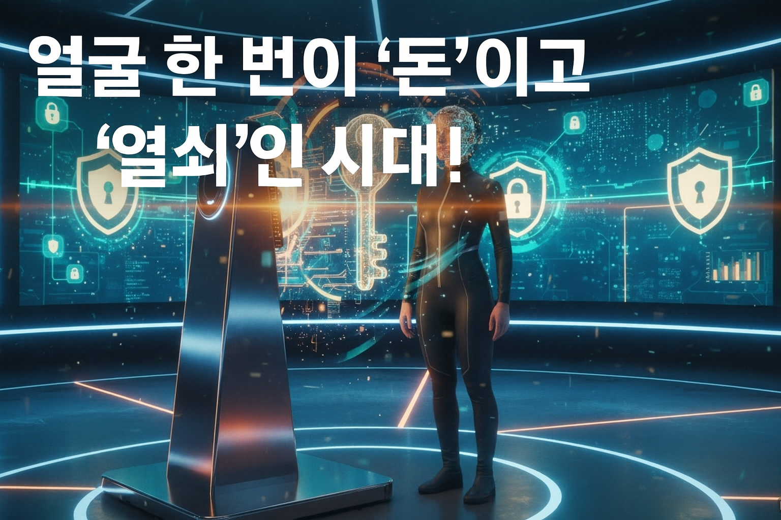 얼굴 한 번이 '돈'이고 '열쇠'인 시대