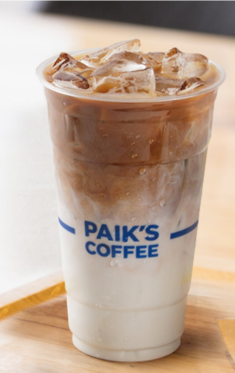 빽다방 카페라떼