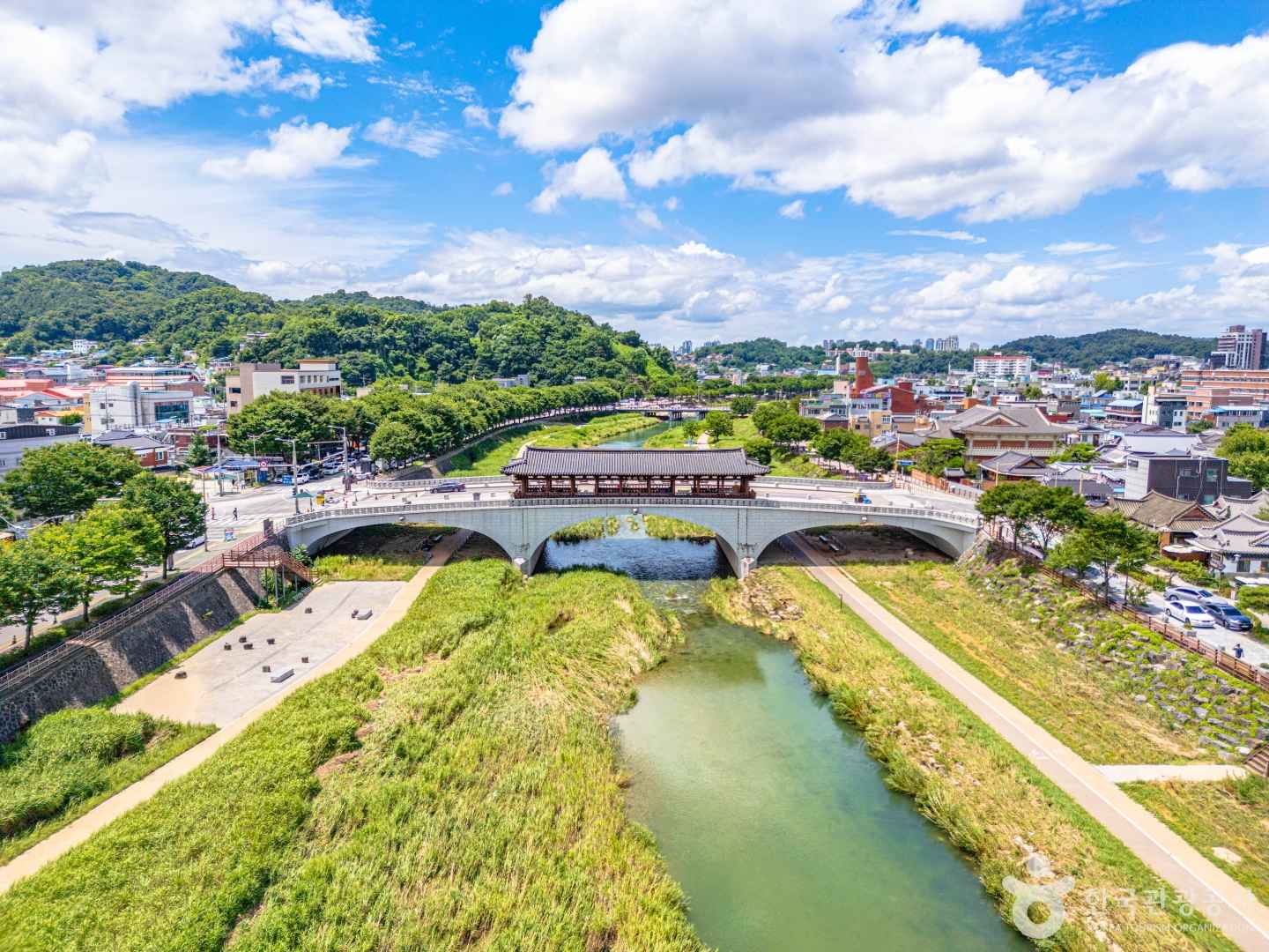 전주 남천교와 청연루