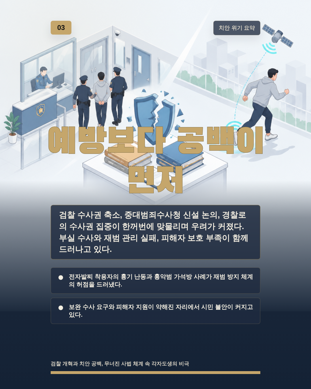 예방보다 공백이 먼저