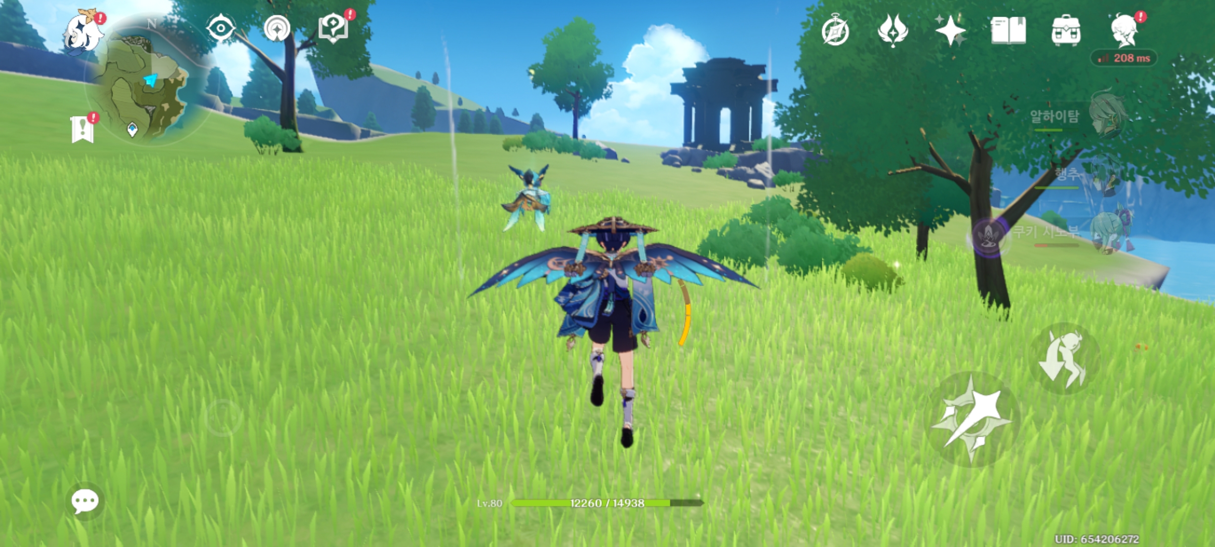 원신 몬드 지령 감실 3 인게임