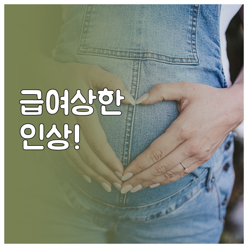 2025년 출산전후휴가 급여 상한액 ..