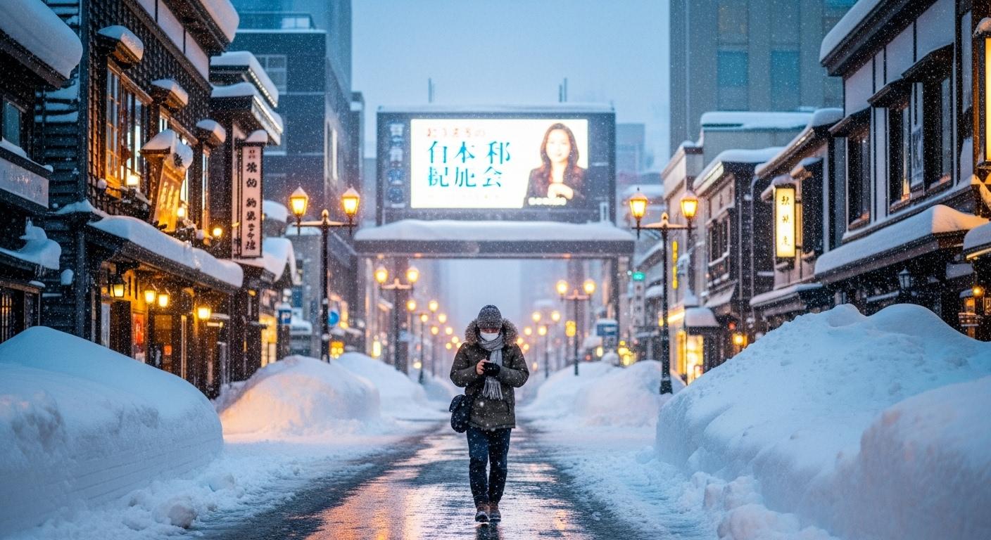 겨울 삿포로 여행 경비