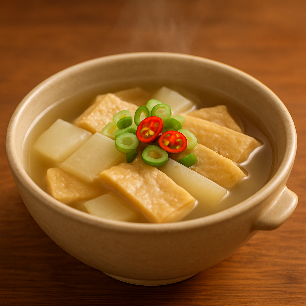 깊은 국물 맛 내는 어묵국 육수 비법