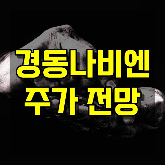 경동나비엔 주가 전망