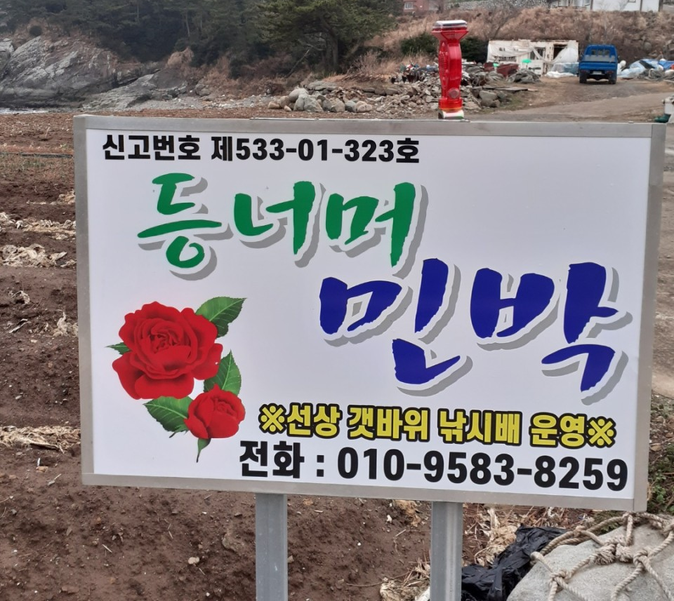 6시내고향 추도 낚시 민박